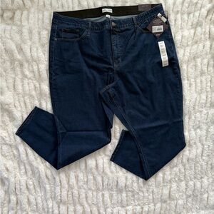 NWT Ava & Viv Deep Blue Skinny Jeans